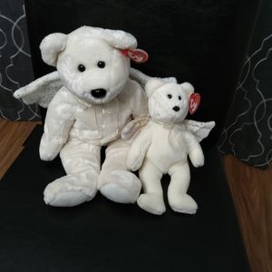 TY Vintage Herald Beanie Baby & Buddy Set 2002 Firm Price